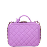 Chanel Filigree Vanity Medium Back