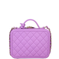 Chanel Filigree Vanity Medium Back