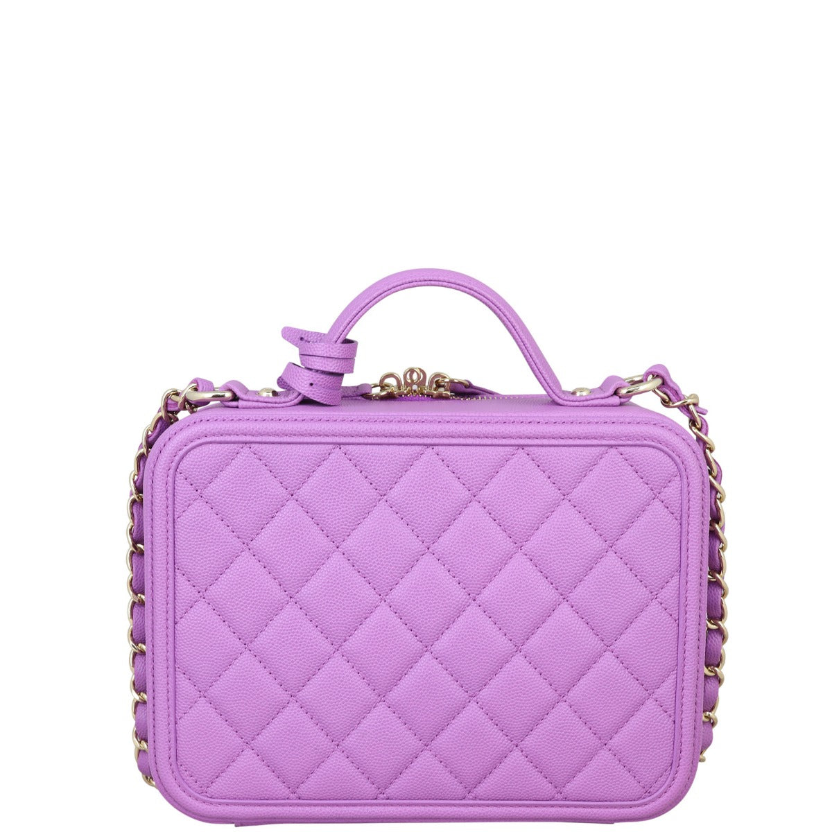 Chanel Filigree Vanity Medium Back