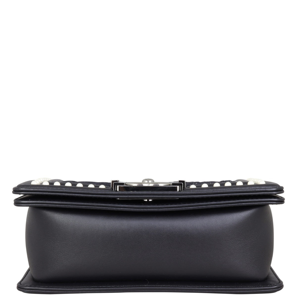 Chanel Boy Small Tweed Pearls Base