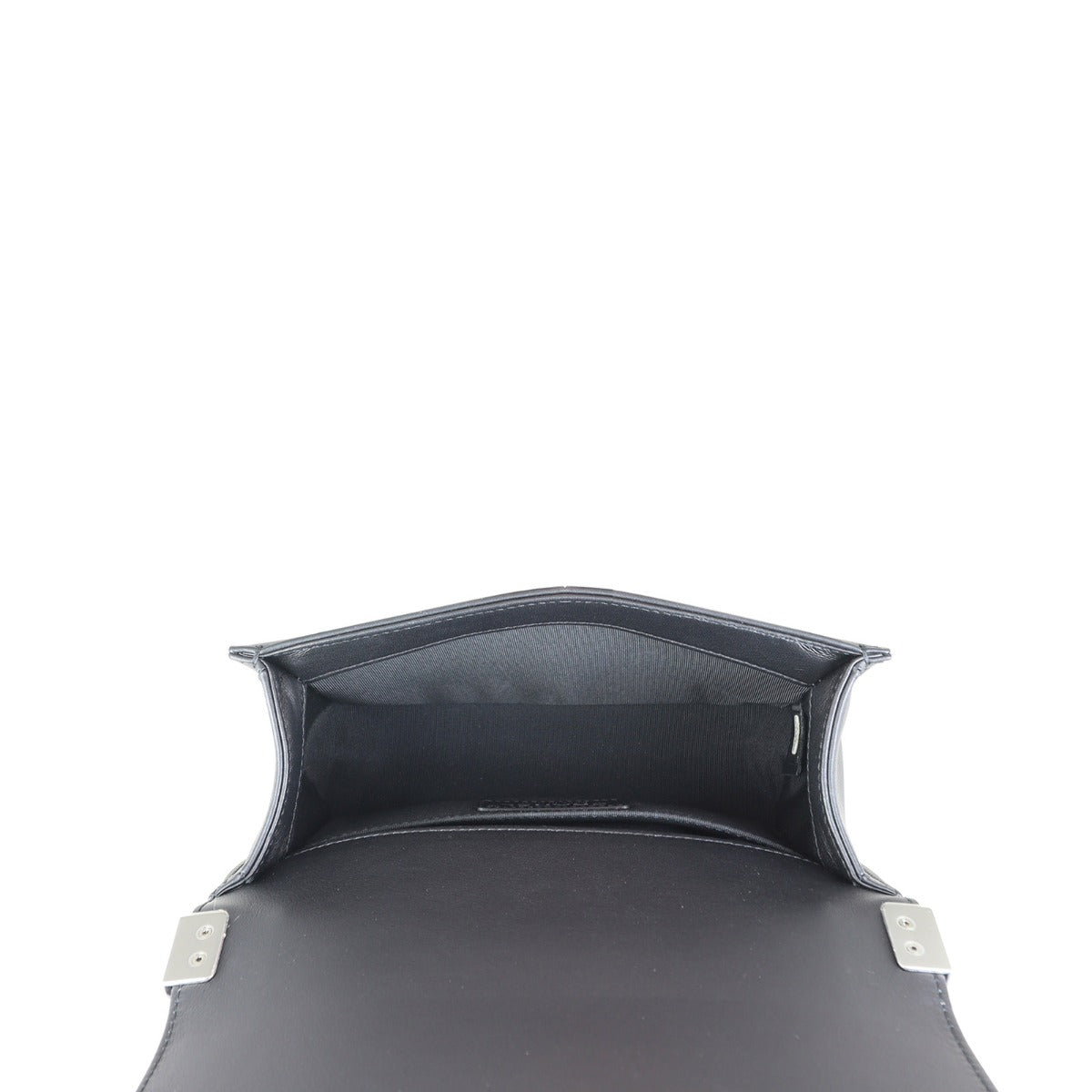 Chanel Boy Small Tweed Pearls Interior