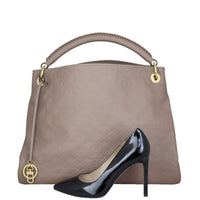 Louis Vuitton Artsy MM Monogram Empreinte | Ombre Taupe Brown