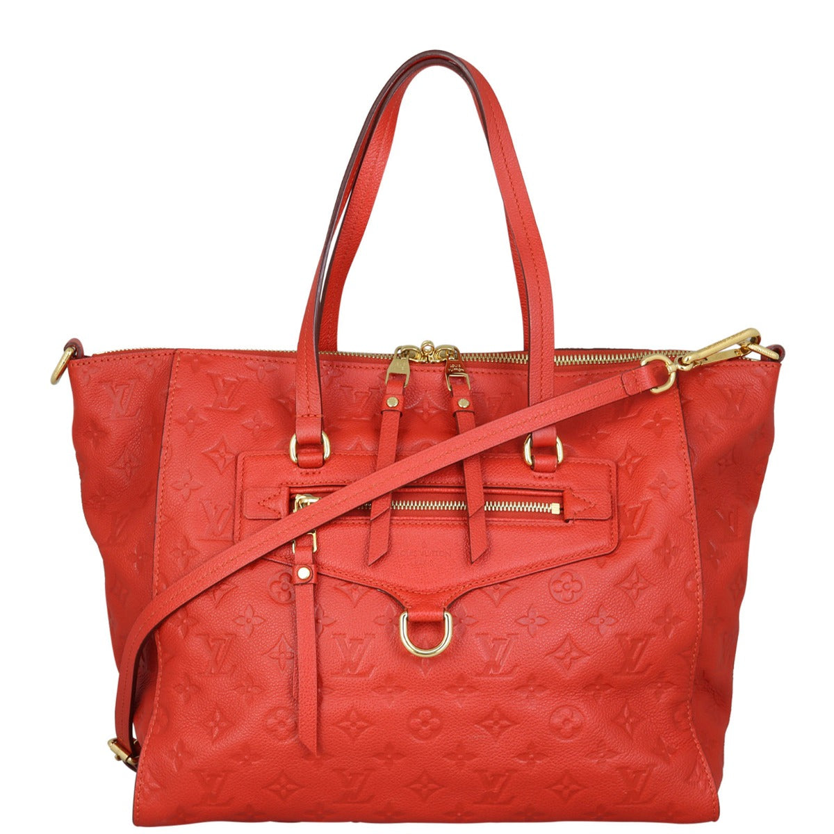 Louis Vuitton Lumineuse PM Monogram Empreinte Front with Strap