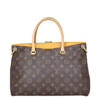 Louis Vuitton Pallas MM Monogram Back
