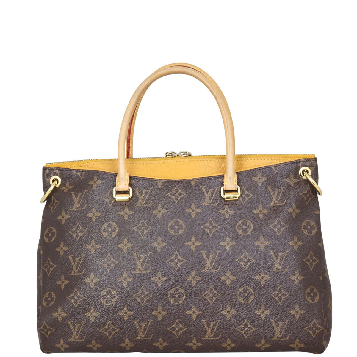 Louis Vuitton Pallas MM Monogram Back