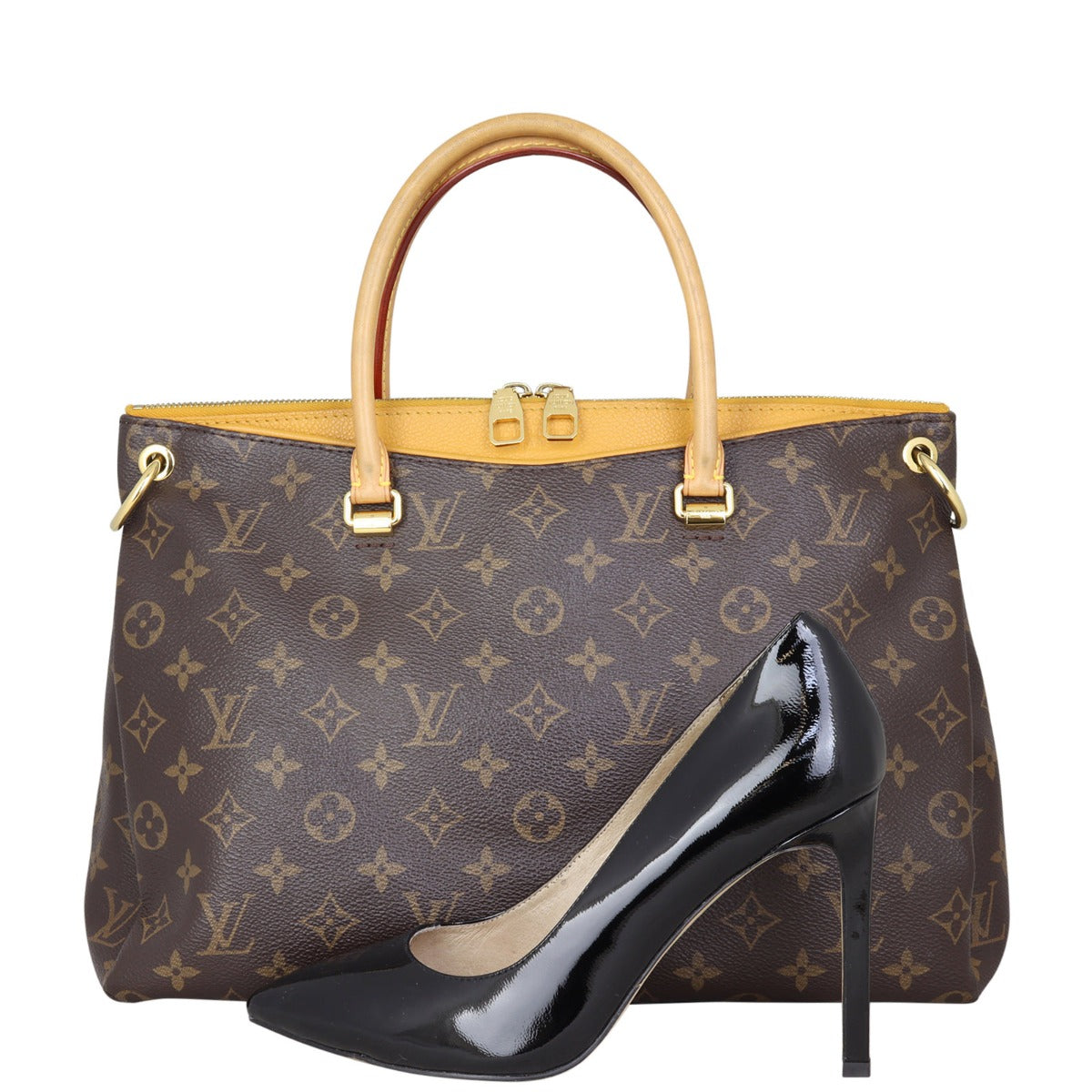 Louis Vuitton Pallas MM Monogram Shoe