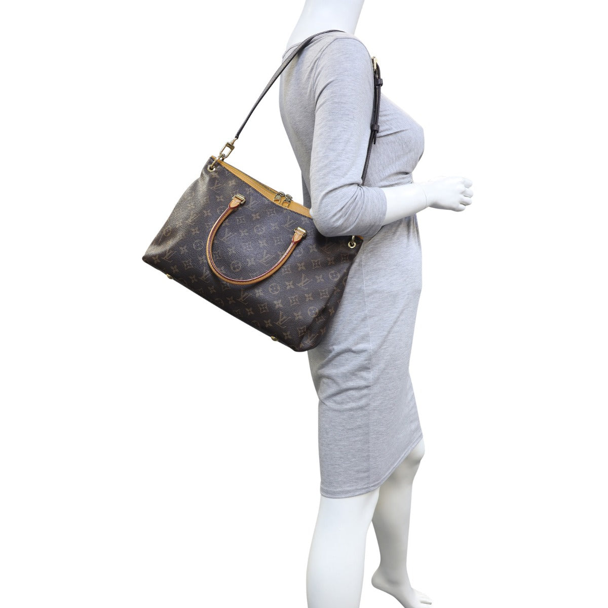 Louis Vuitton Pallas MM Monogram Mannequin