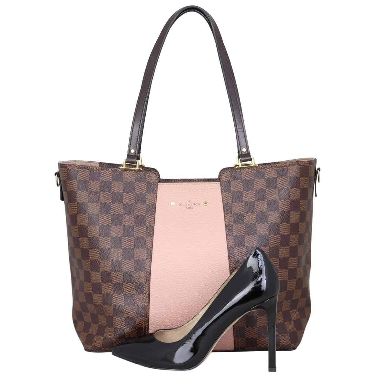 Louis Vuitton Jersey Damier Ebene Magnolia Shoe