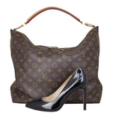 Louis Vuitton Sully MM Monogram Shoe