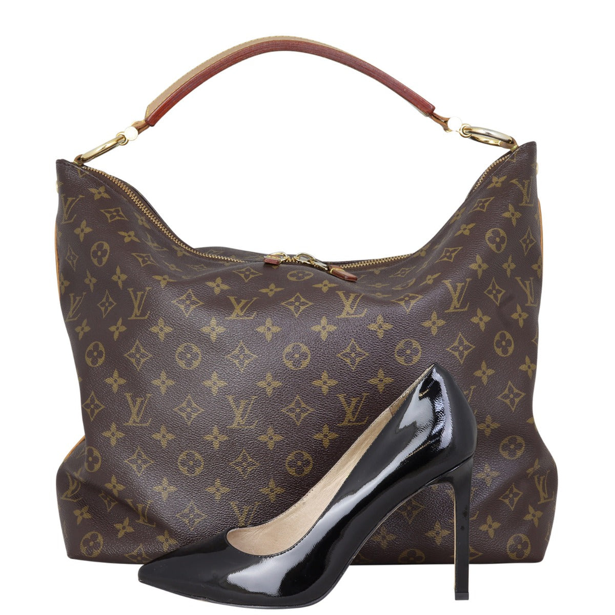 Louis Vuitton Sully MM Monogram Shoe