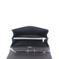 Saint Laurent Monogram Envelope Chain Wallet Interior