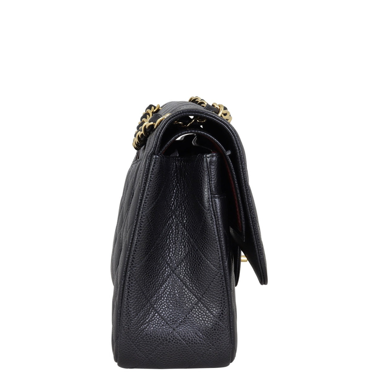 Chanel Classic Double Flap Jumbo Side