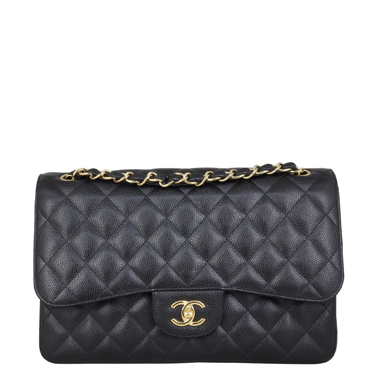 Chanel Classic Double Flap Jumbo Front