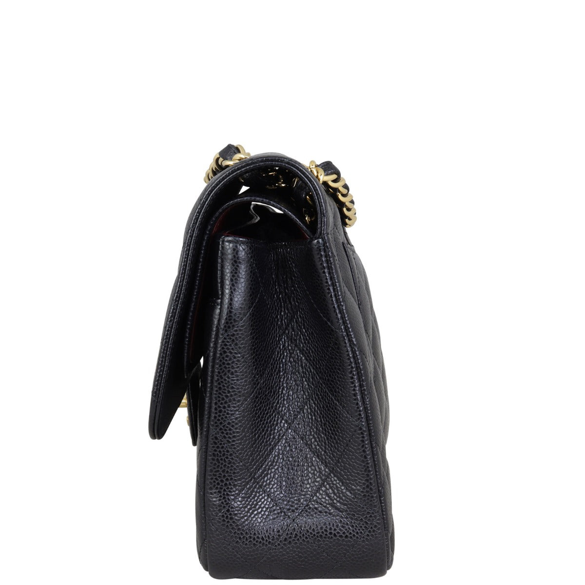 Chanel Classic Double Flap Jumbo Side