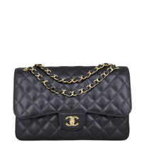 Chanel Classic Double Flap Jumbo Front with Strap