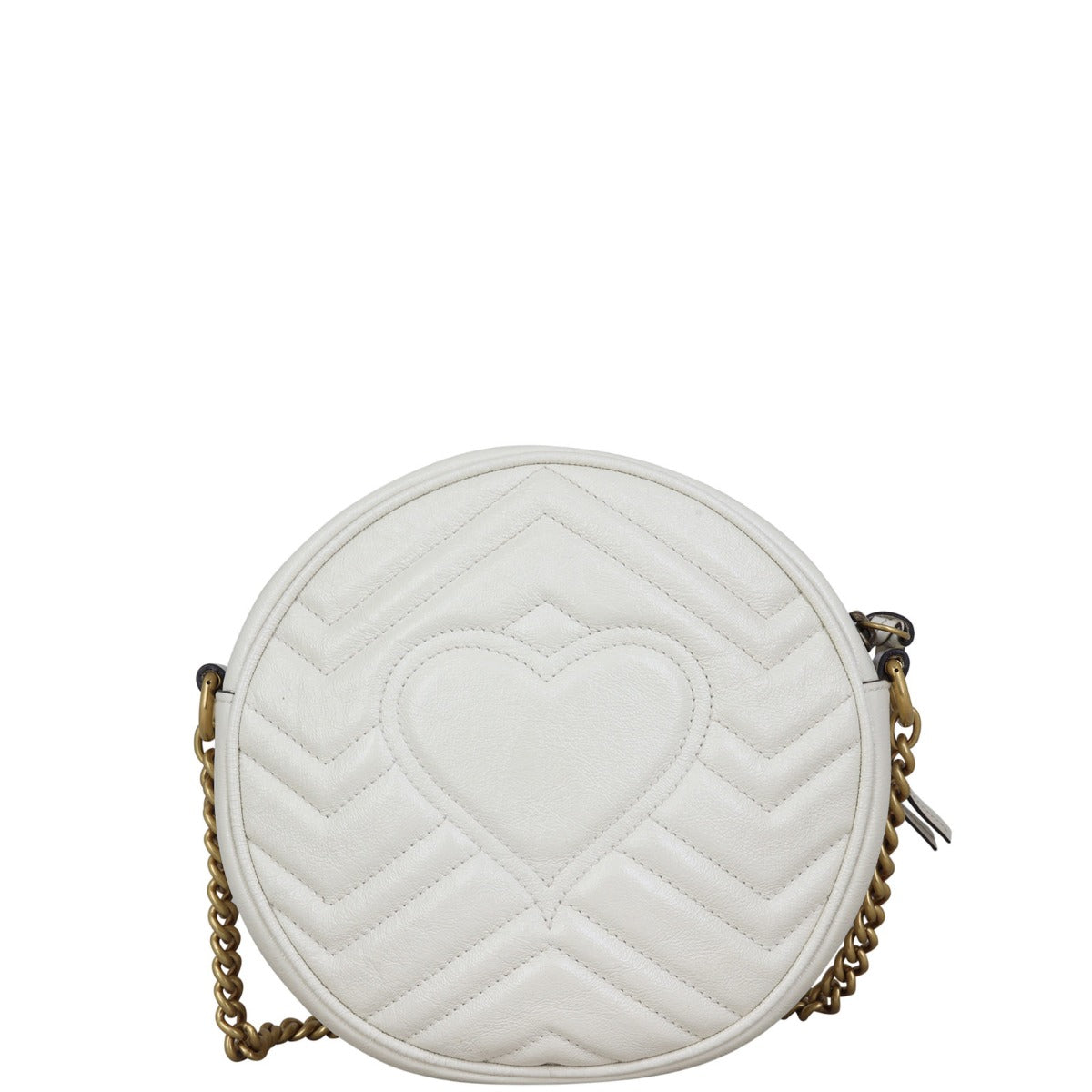 Gucci GG Marmont Round Chain Shoulder Bag Back