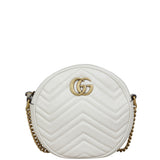 Gucci GG Marmont Round Chain Shoulder Bag Front