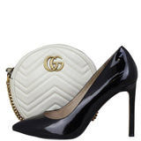 Gucci GG Marmont Round Chain Shoulder Bag Shoe