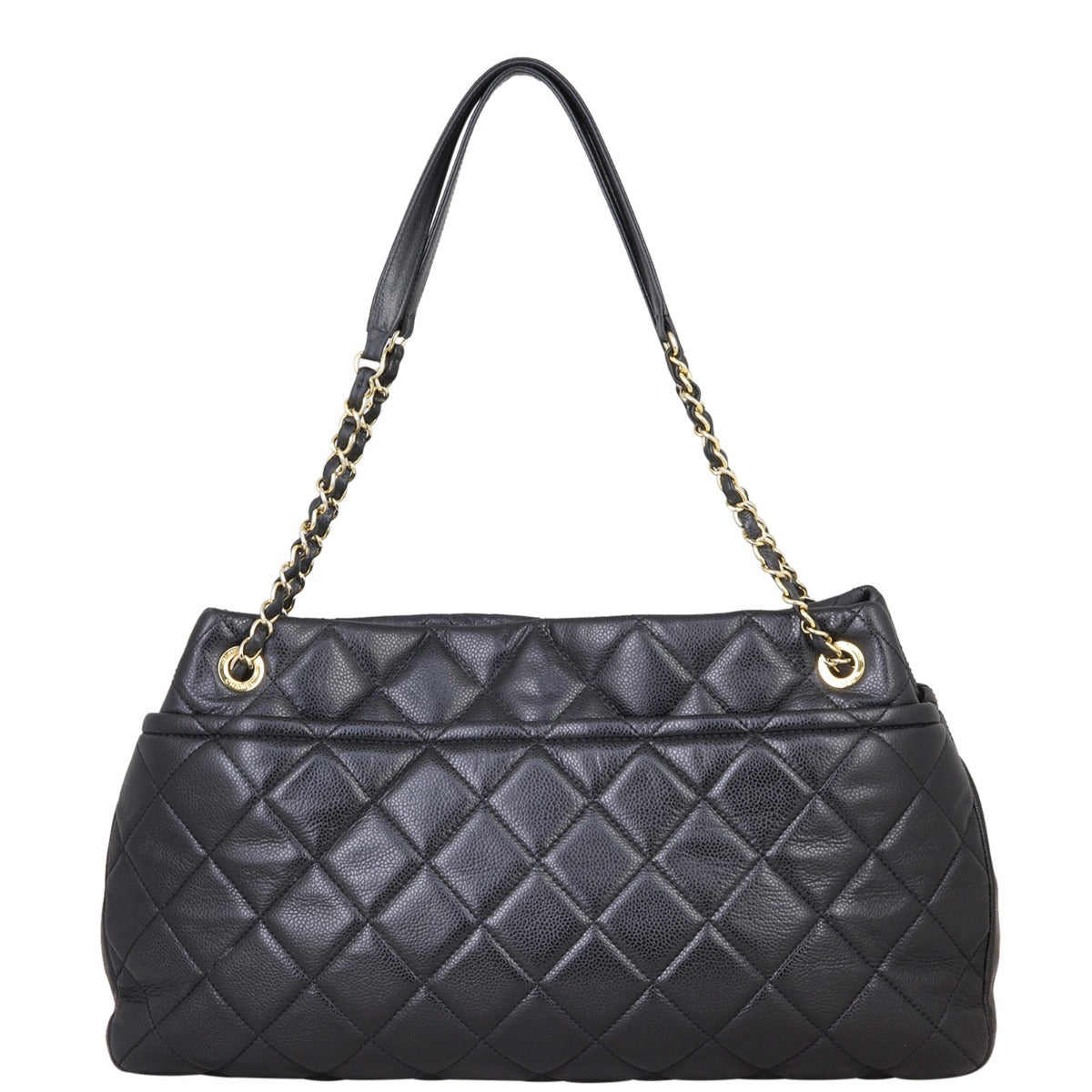 Chanel CC Timeless Shopping Tote Back