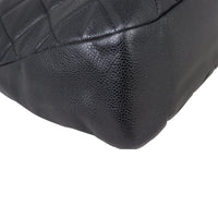 Chanel CC Timeless Shopping Tote Corner Closeup