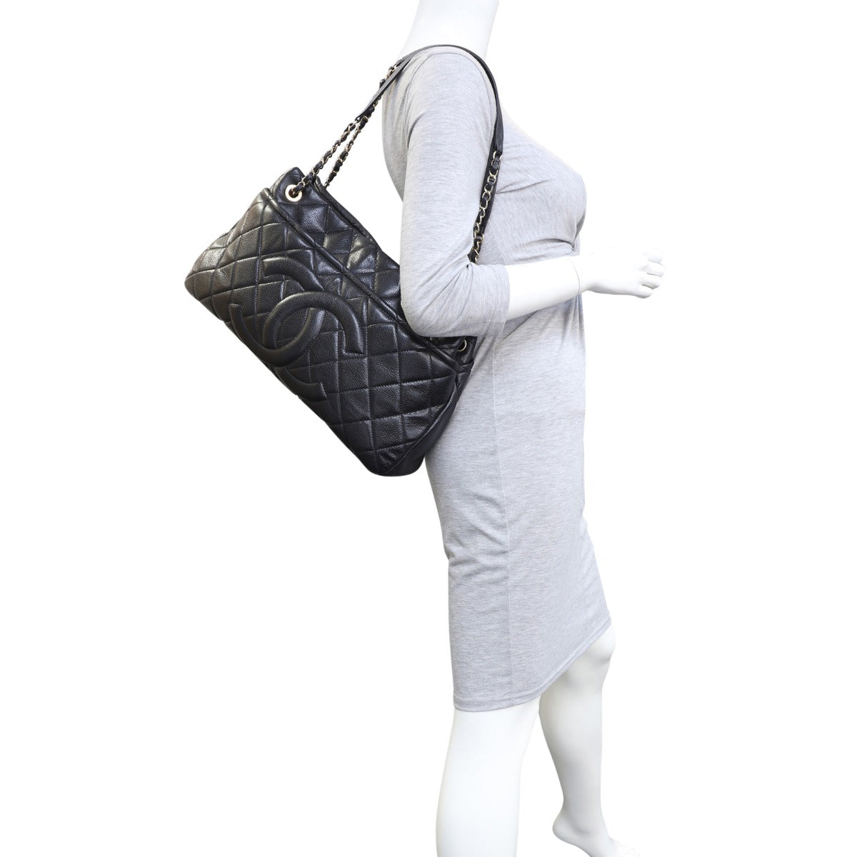 Chanel CC Timeless Shopping Tote Mannequin