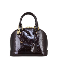 Louis Vuitton Alma BB Monogram Vernis Front