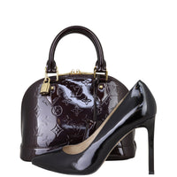 Louis Vuitton Alma BB Monogram Vernis Shoe