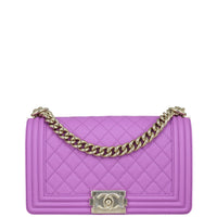 Chanel Boy Old Medium Front with Strap