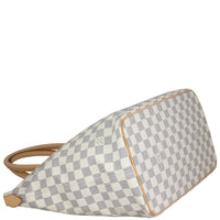 Louis Vuitton Saleya MM Damier Azur Corner Distance