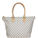 Louis Vuitton Saleya MM Damier Azur Front