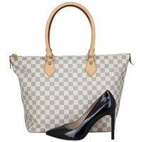 Louis Vuitton Saleya MM Damier Azur Shoe