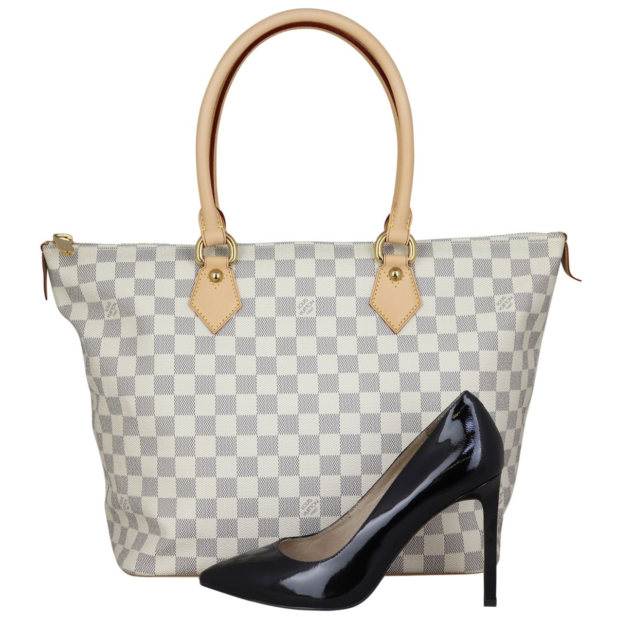 Louis Vuitton Saleya MM Damier Azur Shoe