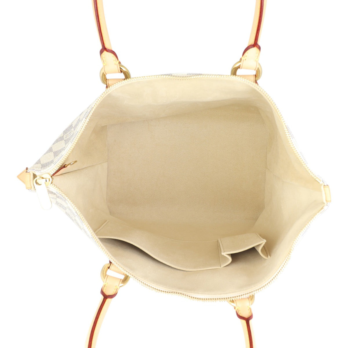 Louis Vuitton Saleya MM Damier Azur Interior