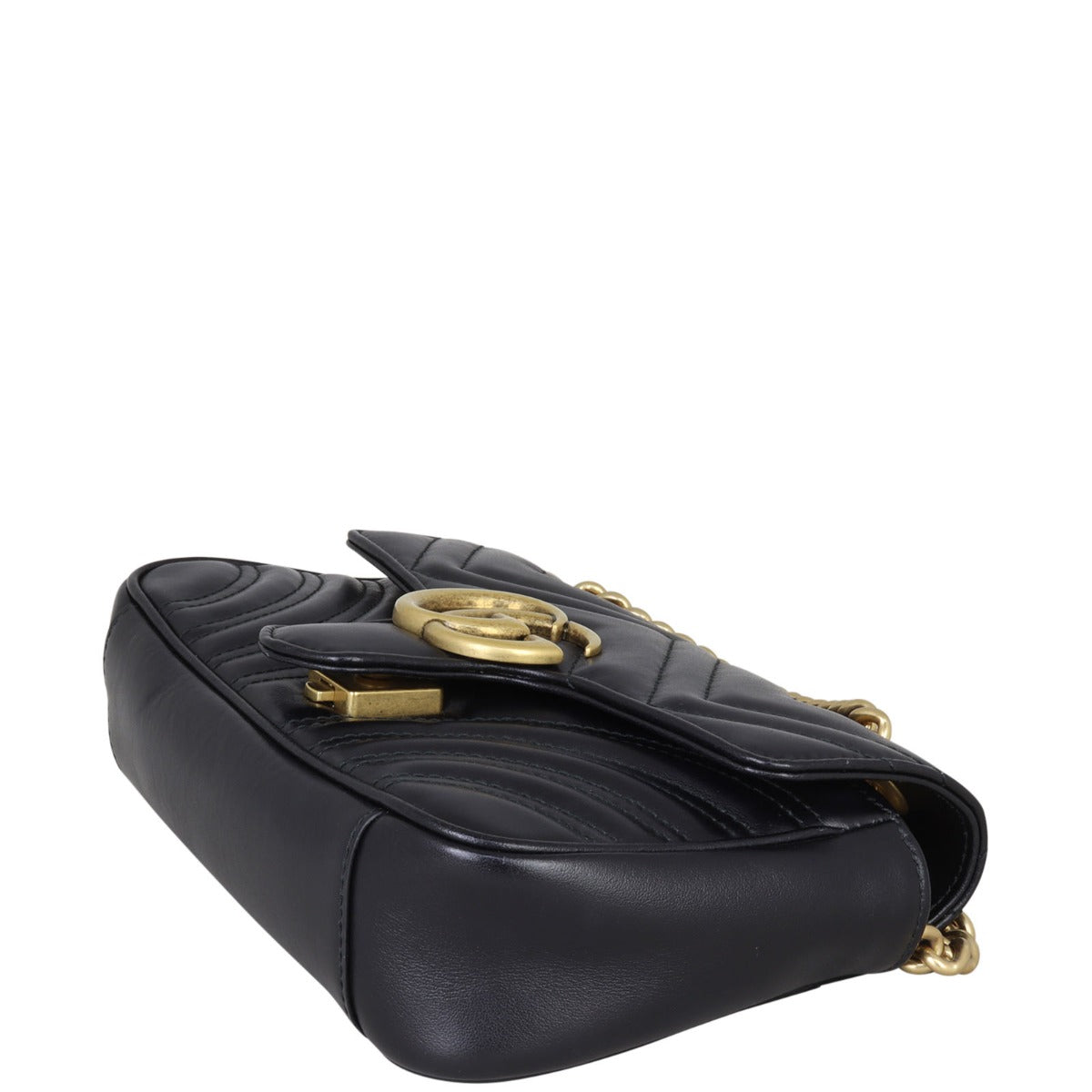 Gucci GG Marmont Matelasse Mini Shoulder Bag Corner Distance