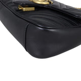 Gucci GG Marmont Matelasse Mini Shoulder Bag Corner Closeup