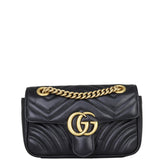 Gucci GG Marmont Matelasse Mini Shoulder Bag Front