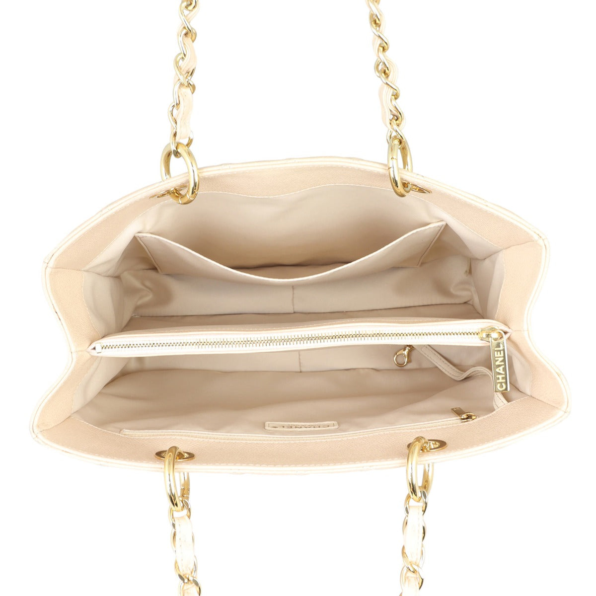 Chanel Grand Shopping Tote Interior