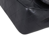 Chanel Classic Single Flap Jumbo Corner Closeup