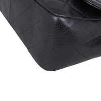 Chanel Classic Single Flap Jumbo Corner Closeup