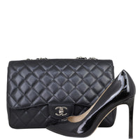Chanel Classic Single Flap Jumbo Shoe