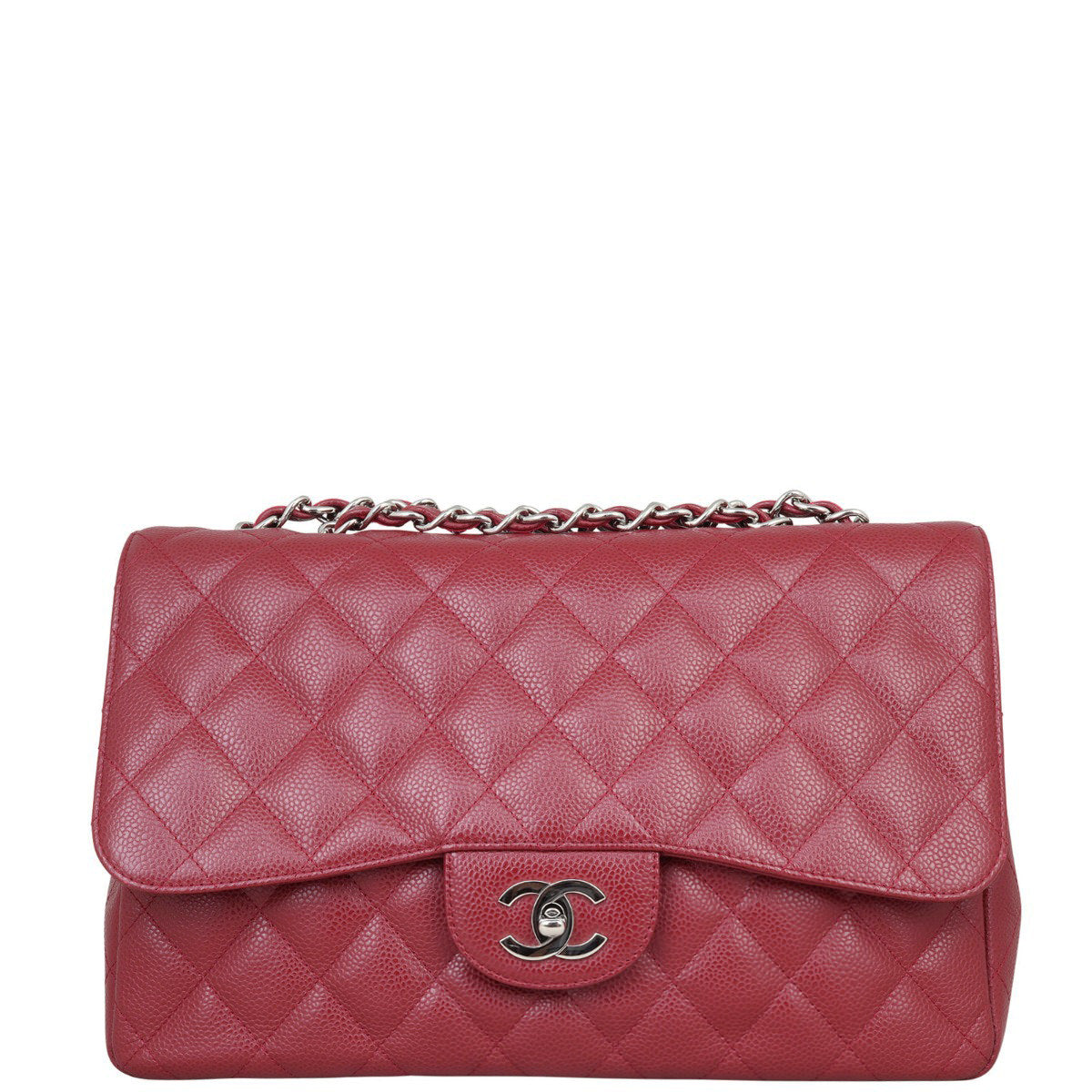 Chanel Classic Single Flap Jumbo Front