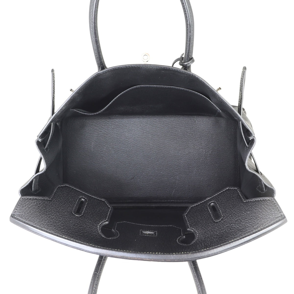 Hermes Birkin 35 Chevre de Coromandel Interior