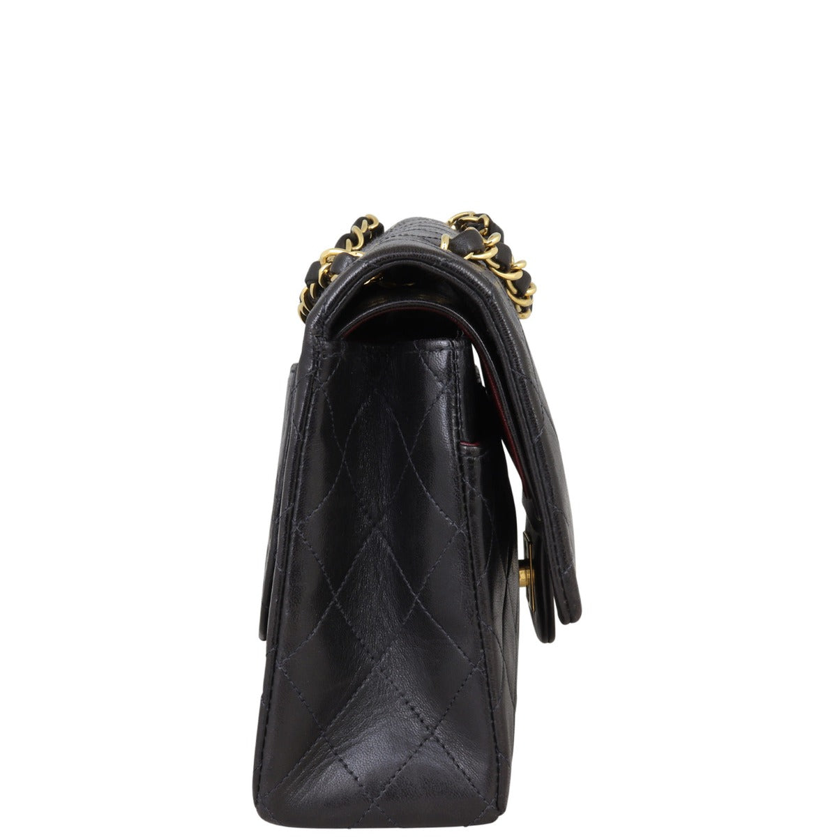 Chanel Classic Double Flap Medium (vintage) Side