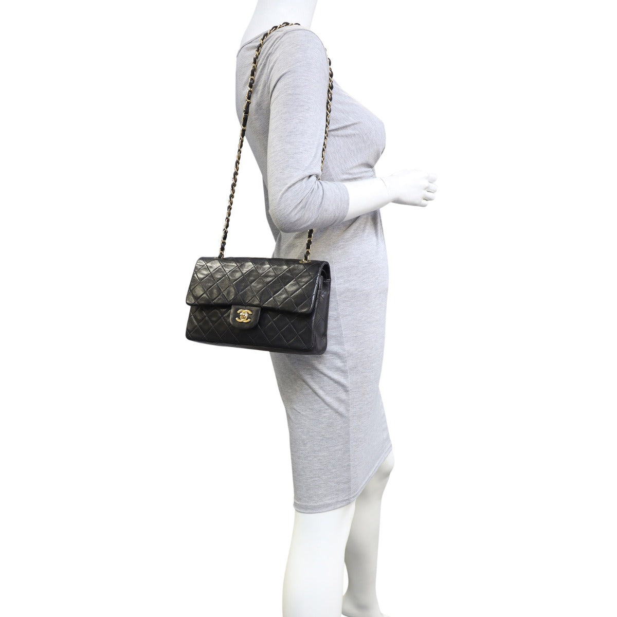 Chanel Classic Double Flap Medium (vintage) Mannequin