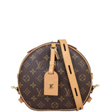 Louis Vuitton Boite Chapeau Souple Monogram Front with Strap