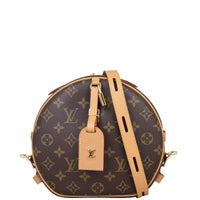 Louis Vuitton Boite Chapeau Souple Monogram Front with Strap