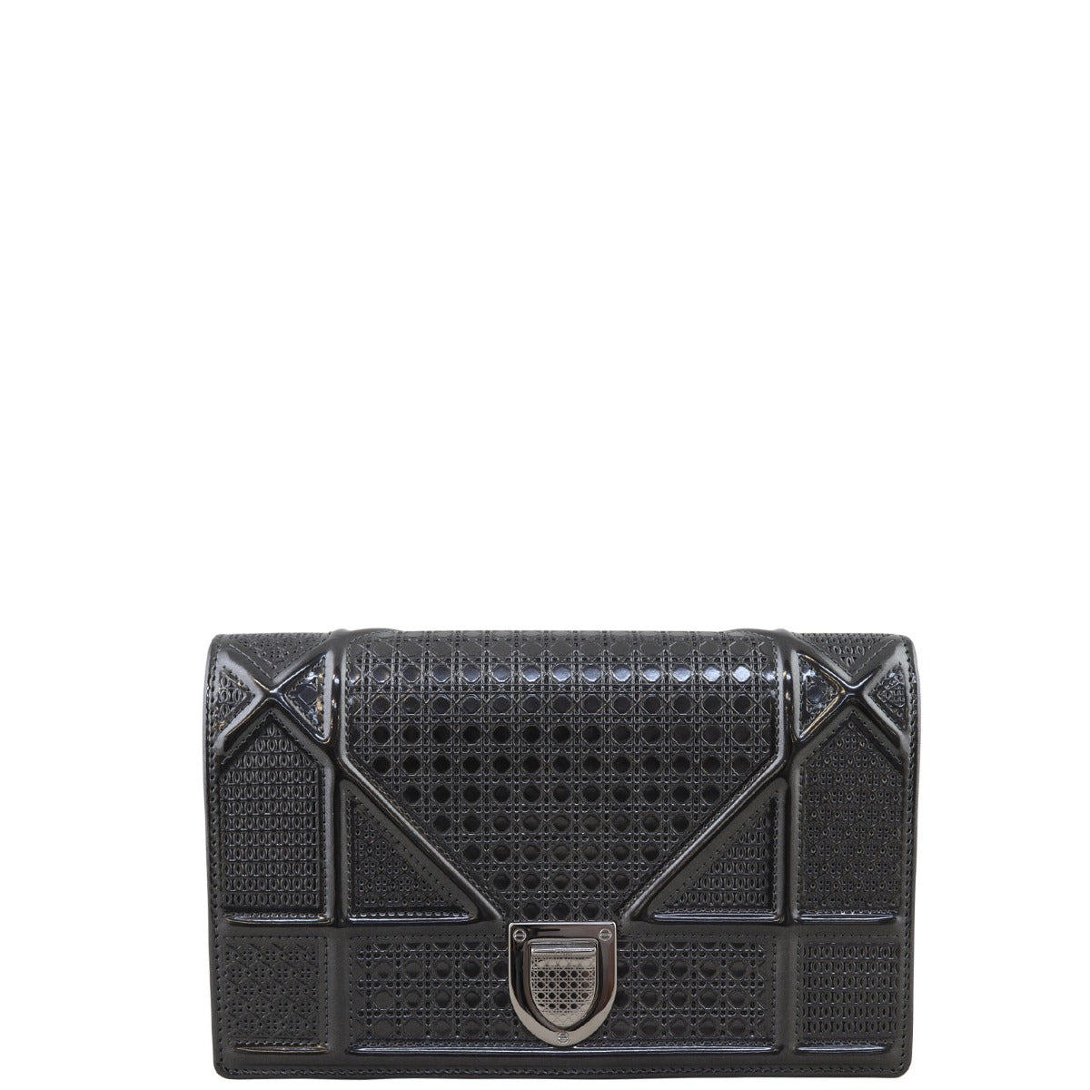 Dior Diorama Wallet on Chain Micro-cannage Front