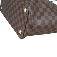 Louis Vuitton Jersey Damier Ebene Noir Corner Closeup