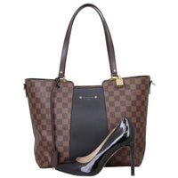 Louis Vuitton Jersey Damier Ebene Noir Shoe