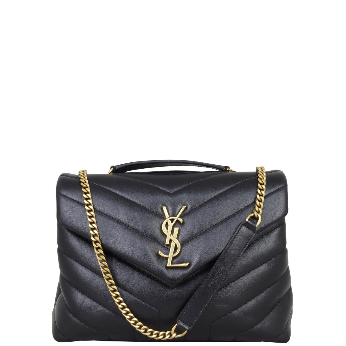Saint Laurent Loulou Small Front with Strap